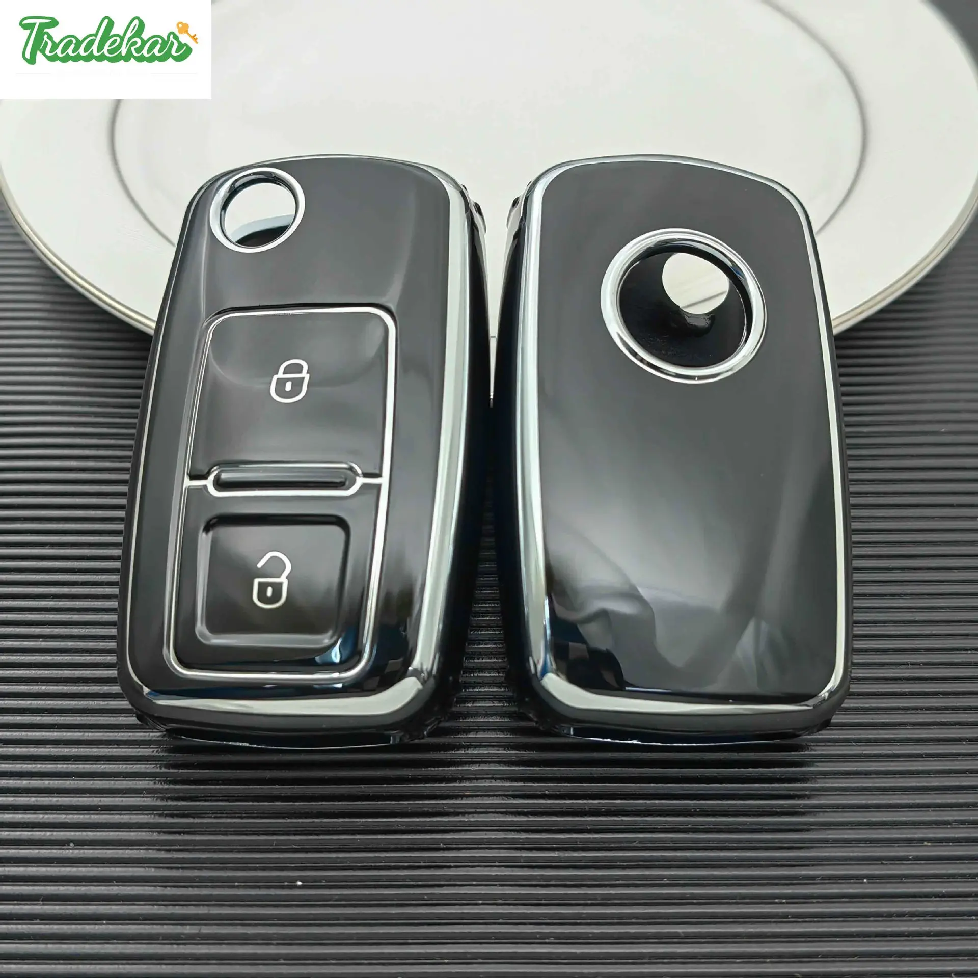 Per Vw Volkswagen Amarok Polo Golf 4 5 6 Mk4 Bora Jetta Altea Alhambra Passat B5 B6 B7 Tpu Car Key Case Cover Shell