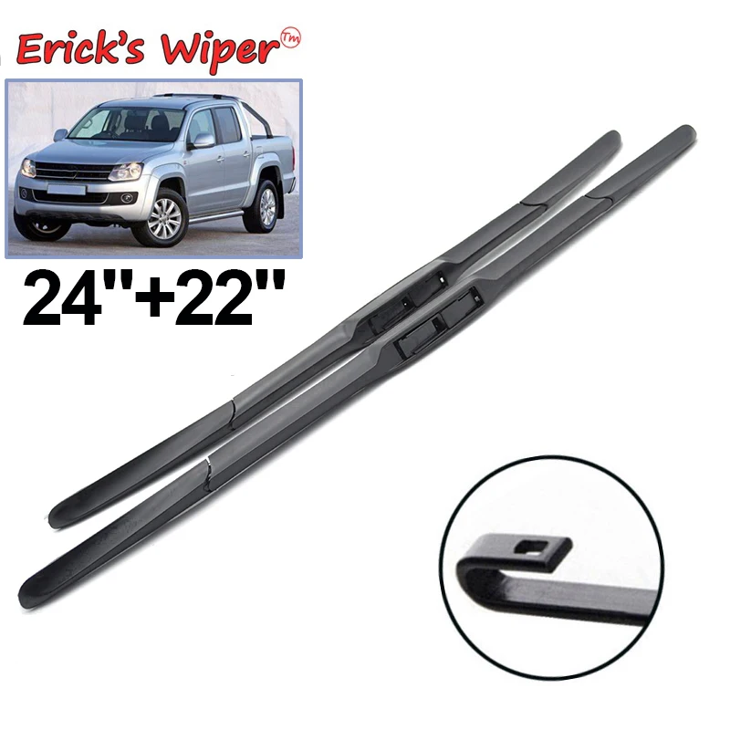 Ener'S Wiper Lhd Hybrid Spazzole Tergicristallo Anteriori Per Vw Amarok 2010 - 2012 Parabrezza Parabrezza Spazzole Antipioggia Per Auto 24 "+ 22"
