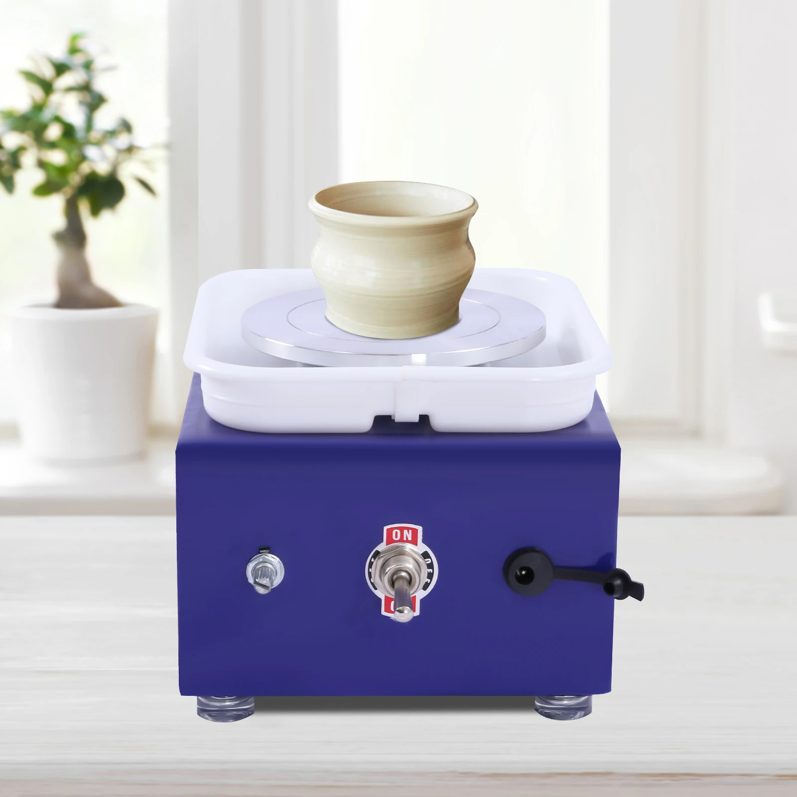 Mini Potter Wheel Electric Ceramic Machine Per Argilla Ceramica Fai Da Te 2000Rpm
