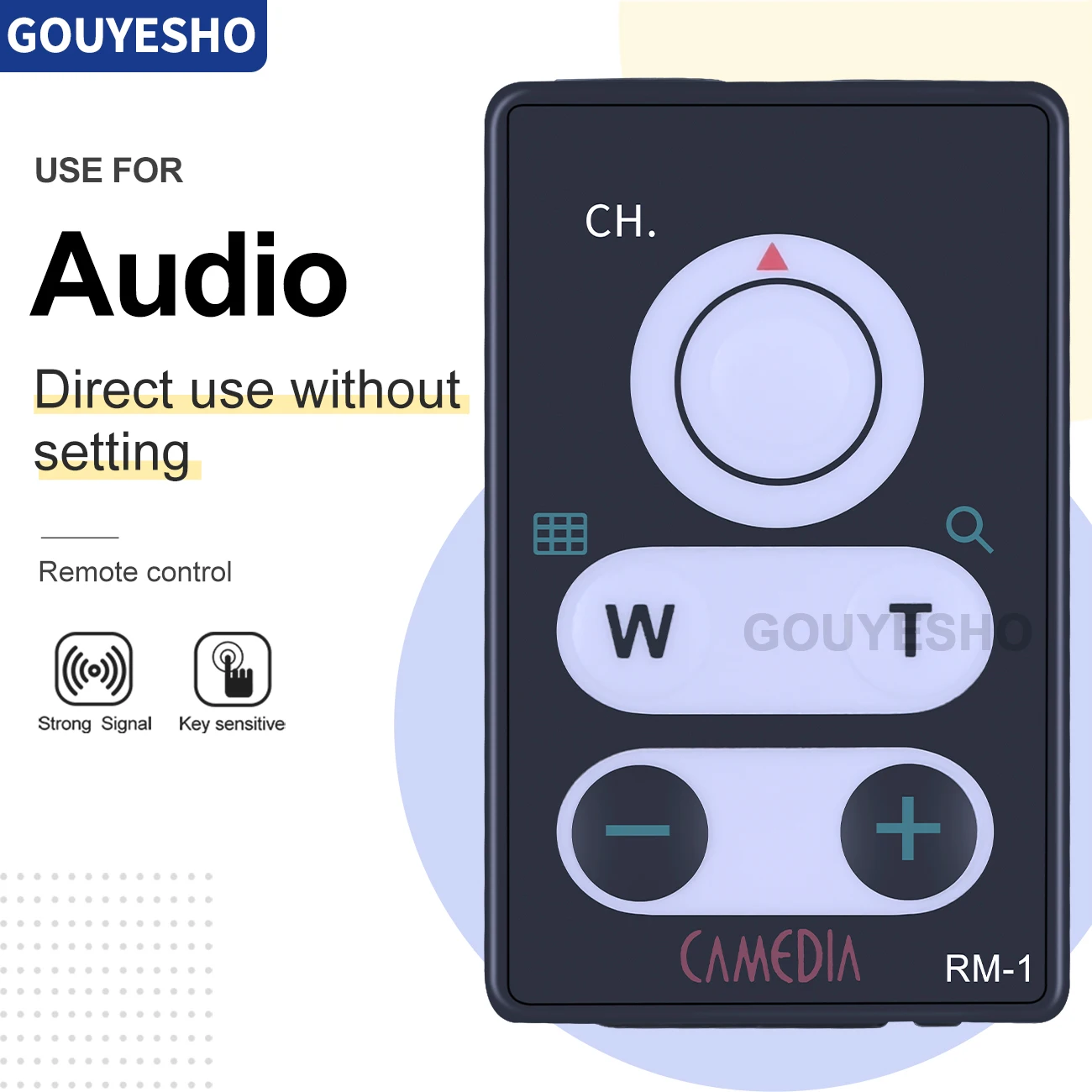 Nuovo Telecomando Per Fotocamere Digitali Olympus Rm-1, Rm-2 Per E1 E3 E5 E10 E20 E30