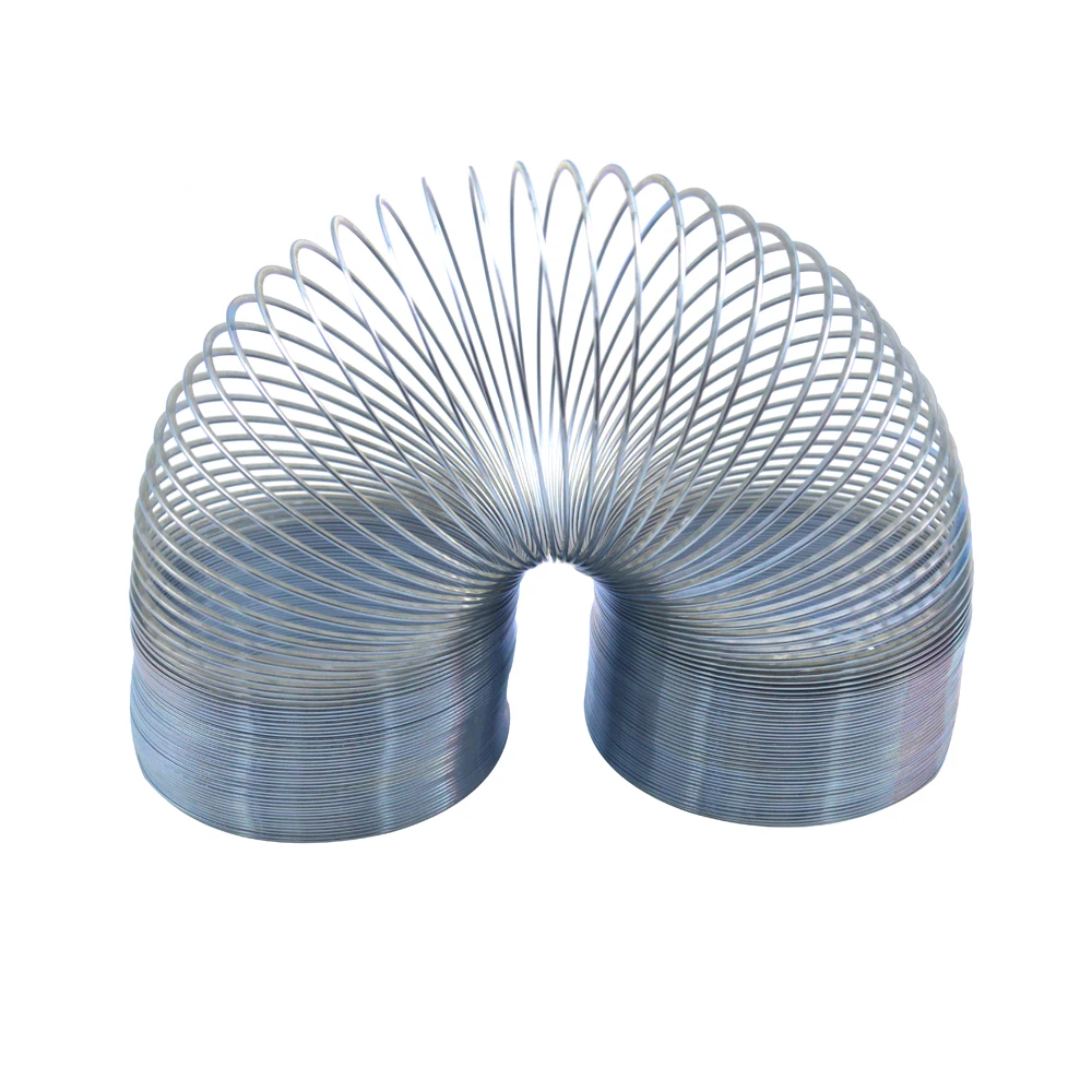 Finewe 80 X100Mm Giant Magic Rainbow Metal Slinkys Spring Big Classic Originals Walking Jumbo Steel Slinky Toy Spring