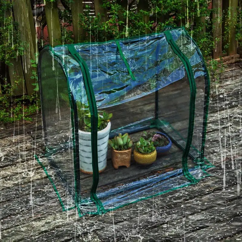 Outdoor For Garden Giardinaggio Warm Waterproof Serra Mini Fioriera Portatile House Flower Frame Meaty Sun Room Hothouse Covers