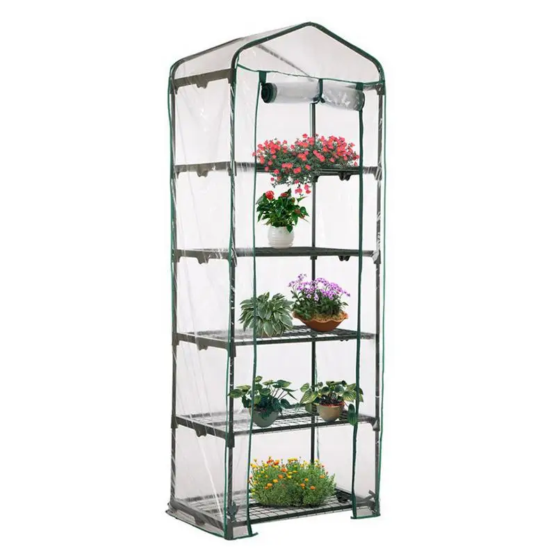 Outdoor For Garden Giardinaggio Warm Waterproof Serra Mini Fioriera Portatile House Flower Frame Meaty Sun Room Hothouse Cover