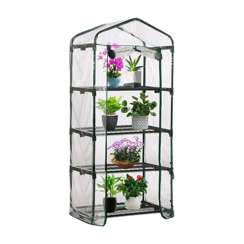 Outdoor For Garden Giardinaggio Warm Waterproof Serra Mini Fioriera Portatile House Flower Frame Meaty Sun Room Hothouse Cover