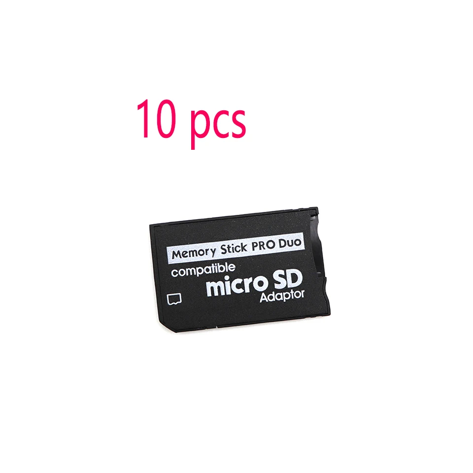 Adattatore Per Scheda Di Memoria Da 10 Pezzi Adattatore Da Micro Sd A Memory Stick Per Psp Micro Sd 1Mb-128Gb Memory Stick Pro Duo