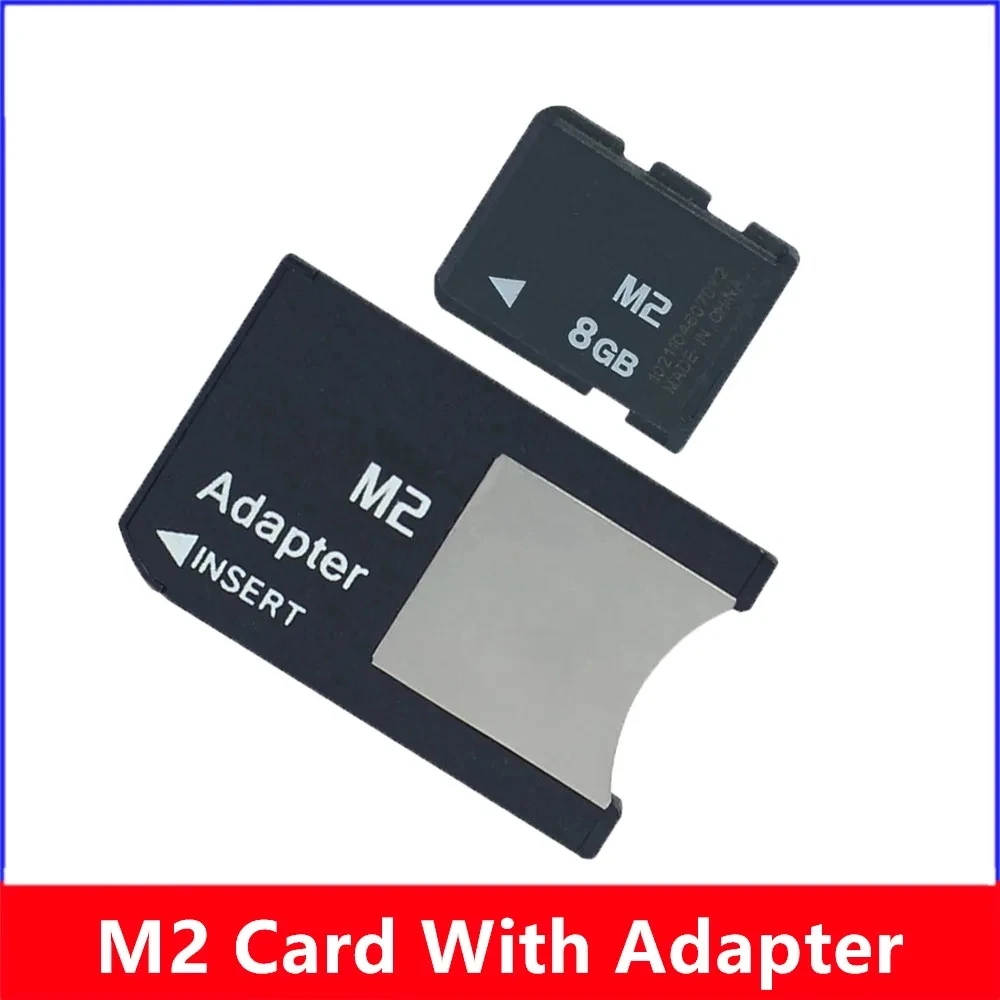 Scheda Di Memoria M2 Di Alta Qualità 1Gb 2Gb 4Gb 8Gb Memory Stick Pro Duo Memory Card Con Adattatore Ms Pro Duo