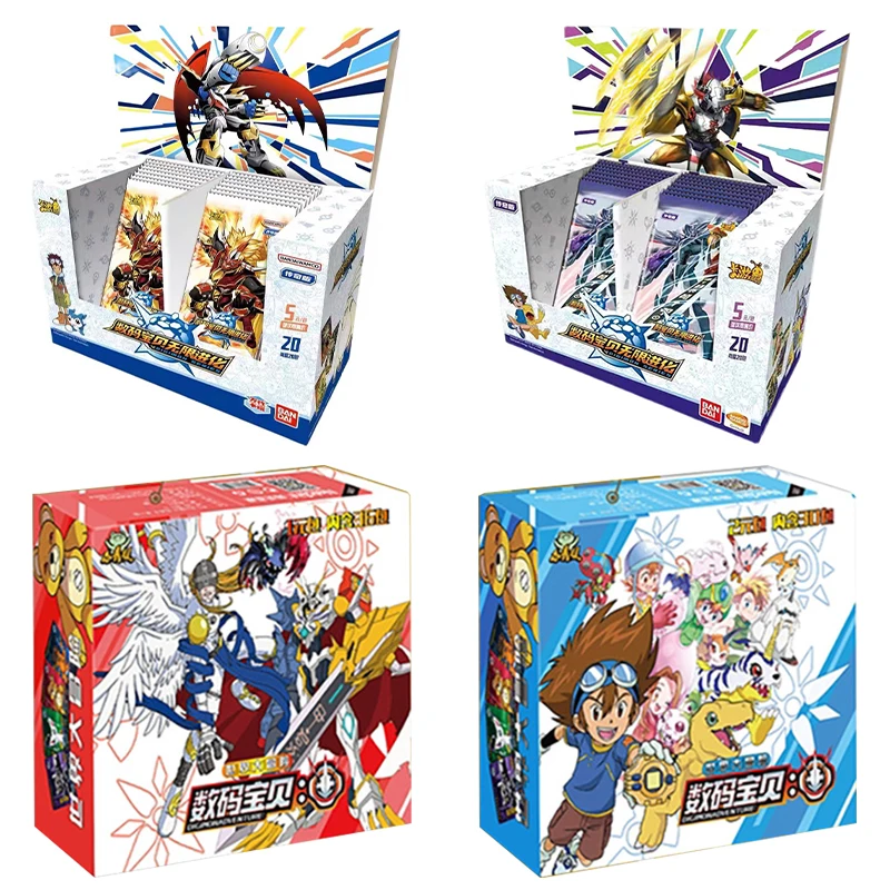 Genuine Digimon Card Legendary Edition Infinite Evolution Glory Edition Set Completo Di Carte D'Oro Full Star Collection Card Gift Toy