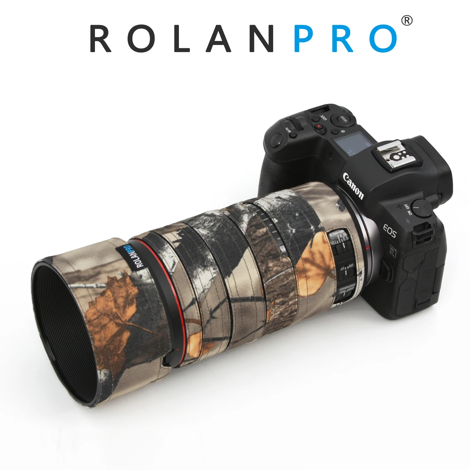 Custodia Per Obiettivo Rolanpro Per Canon Rf 100Mm F2.8 L Macro Is Usm Obiettivo Camouflage Abbigliamento Abbigliamento Parapioggia Custodia Per Pisto