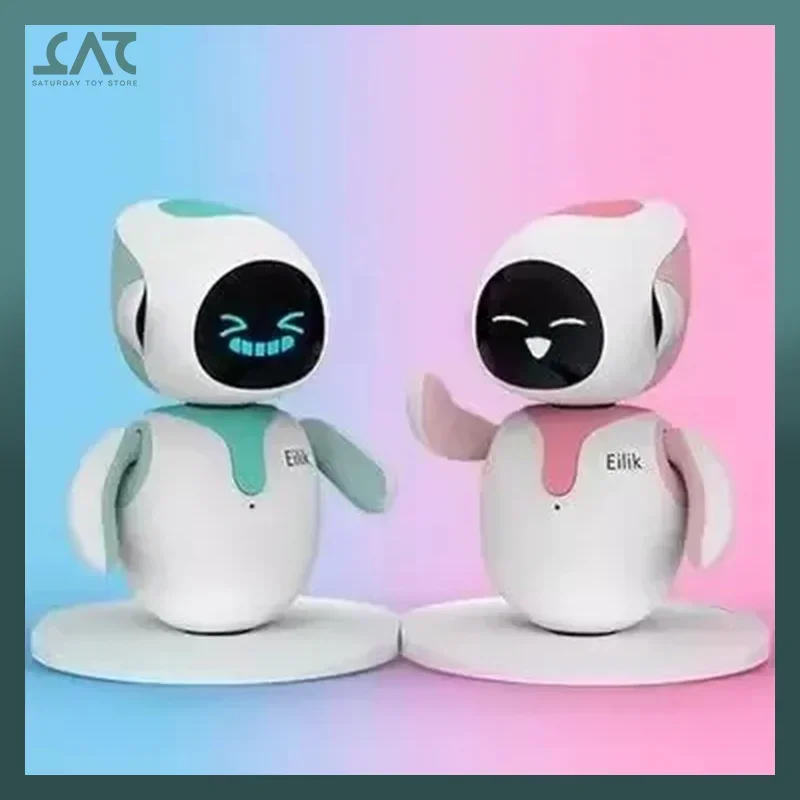 Eilik Intellect Future Robot Giocattoli Elettronici Voice Robot Ai Smart Robot Doll Creative Intellect Study Desktop Companion Kid Gift