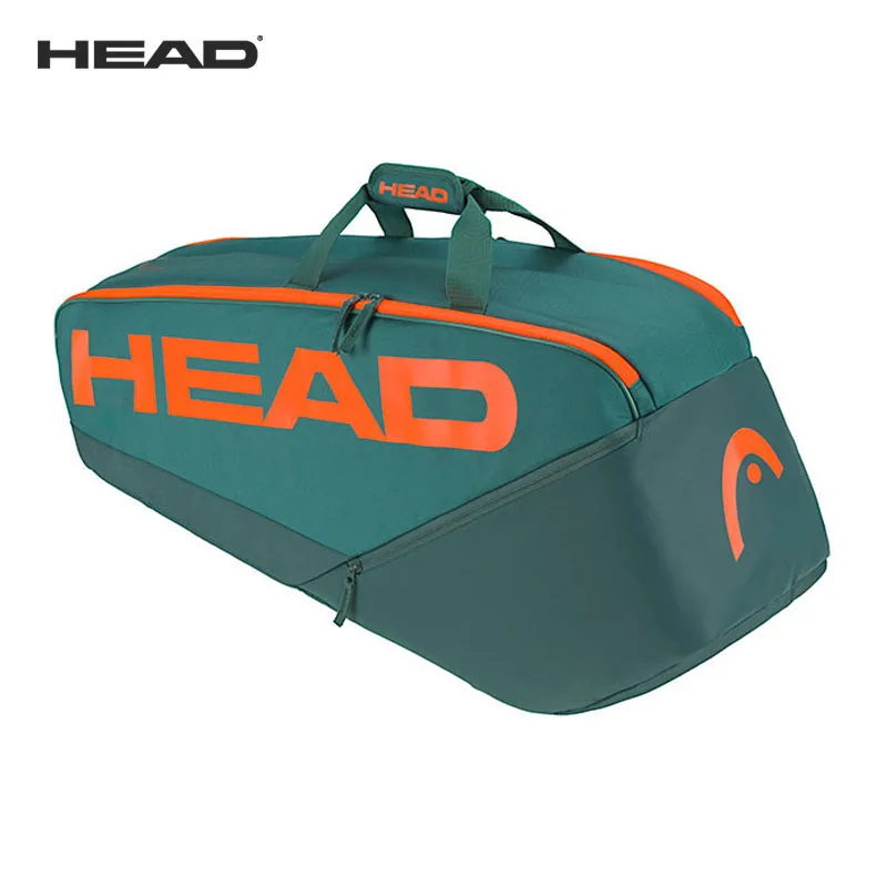 Borsa Da Tennis Professionale Head Radical Pro Series 6R 9R Borsa Per Racchette Da Tennis Uomo Donna Squash Badminton Sport Storage Zaino Verde