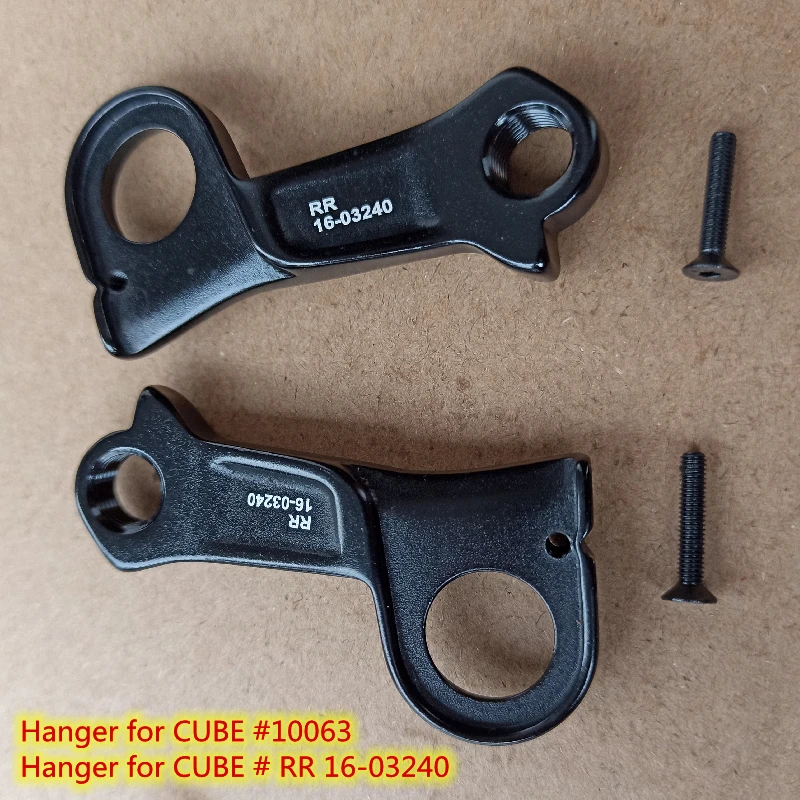 1Pc Bike Frame Saver Per Cube #10063 Cube Aerium Nuroad Axial Ws Agree Hybrid Litening Cross Race Bicicletta Deragliatore Posteriore Gancio