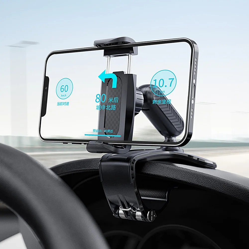 Per Iphone Samsung Xiaomi Supporto Per Telefono Da Auto Dash Board Supporto Per Auto Portatile Supporto Per Supporto Per Smartphone Con Clip Automatic