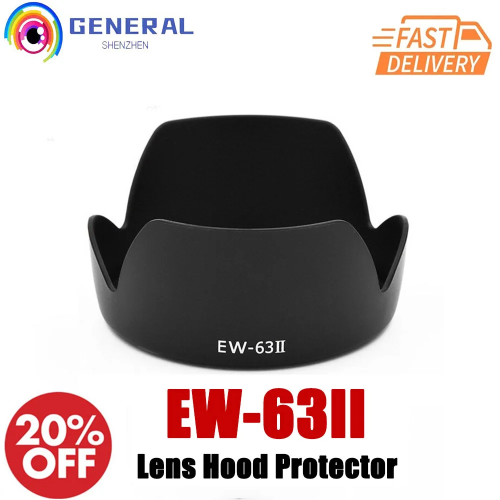 Ew-63Ii Ew63 Ii Paraluce Sostituire Per Canon Eos Ef 28Mm F/1.8 Usm Ef 28-105Mm F/4-5.6 Usm Ef 28-105Mm F/3.5-4.5 Accessori Dslr