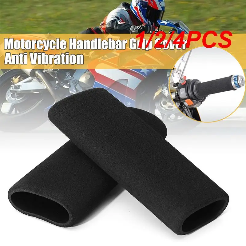 1/2/4 Pz Grip Cuccioli Moto Grip Covers Schiuma Comfort Manopole Manubrio Uk-Shipping Manubrio Cover