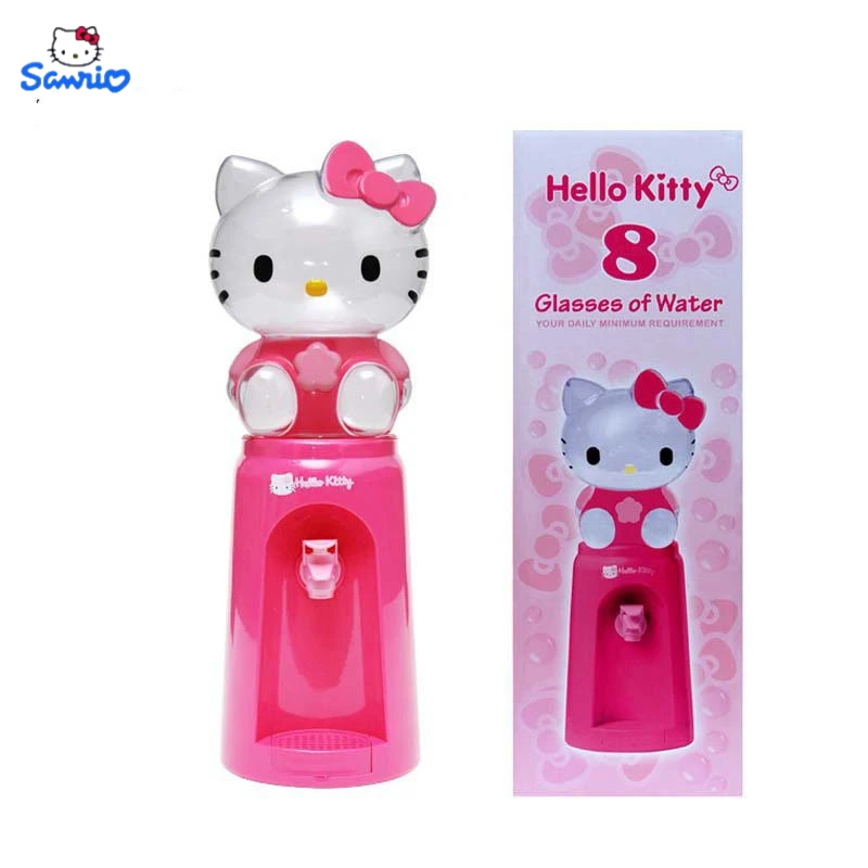 Sanrio Drink Water Dispenser Toy Cartoon Pikachu Hello Kitty My Melody Play House Toys For Children Game Cute Sweet Kitchen Toys