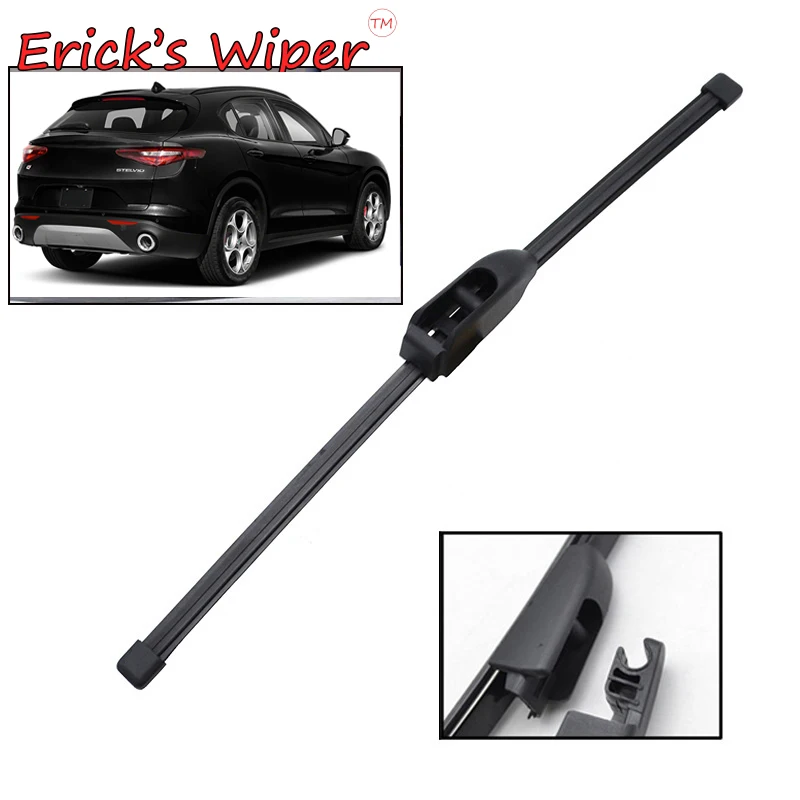 Ener'S Wiper 13 "Spazzola Tergicristallo Posteriore Per Alfa Romeo Stelvio 2016 - 2023 Parabrezza Parabrezza Portellone Finestra Spazzola Antipioggia 