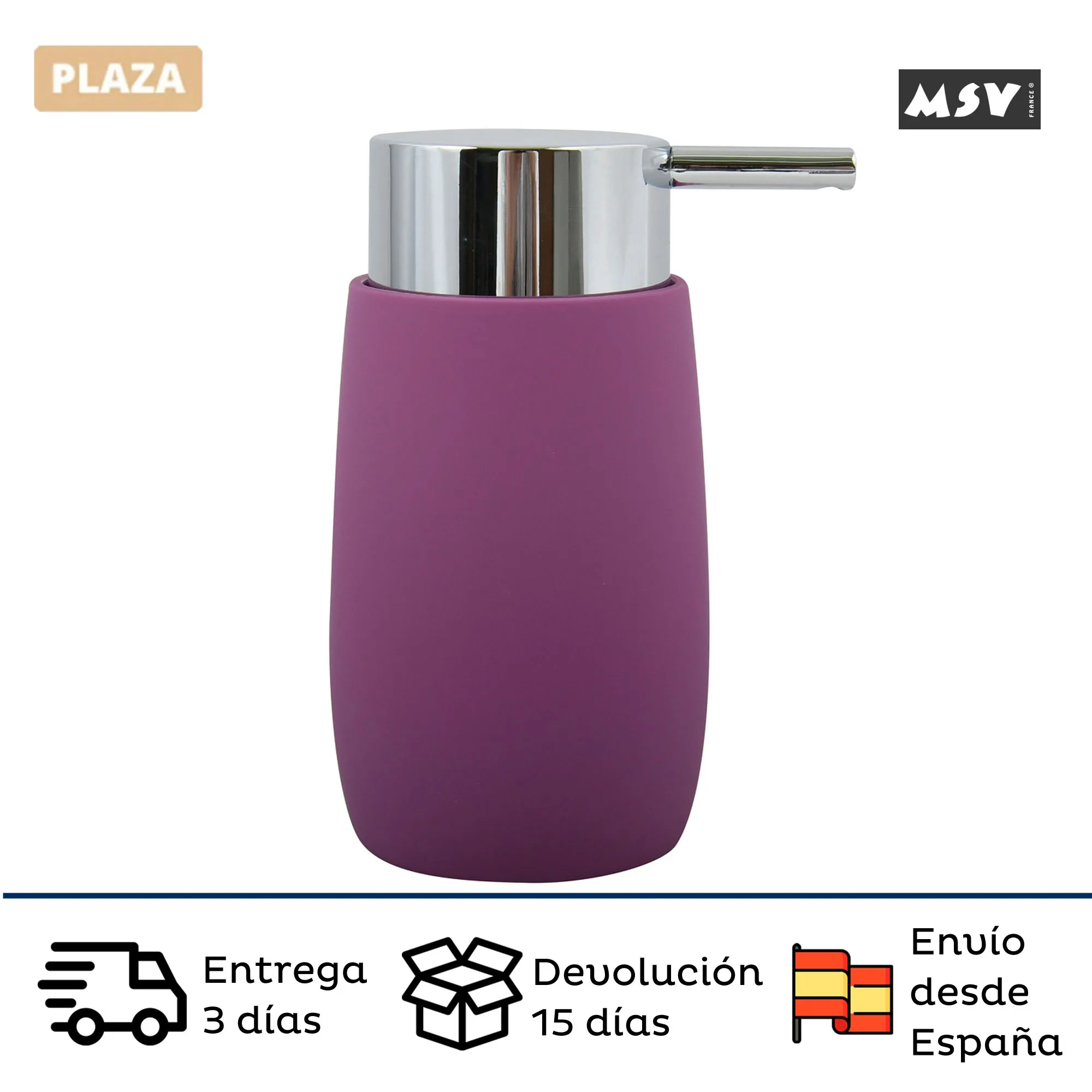 Distributore Di Sapone Msv-Violet Asti. Distributori Di Sapone Liquido