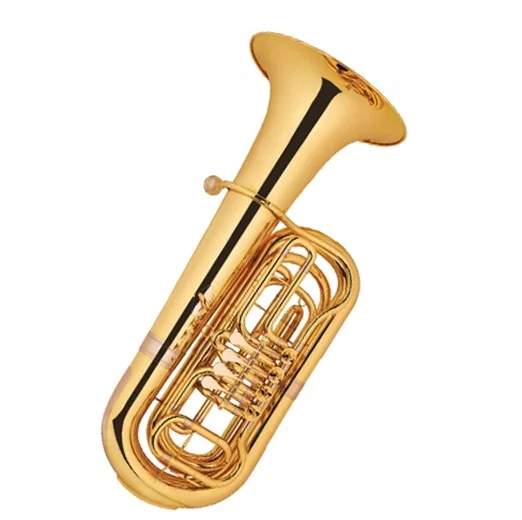 Seasound Oem Bb 4 Pistoni Rotanti Lacca Marching Tuba Jytu0748