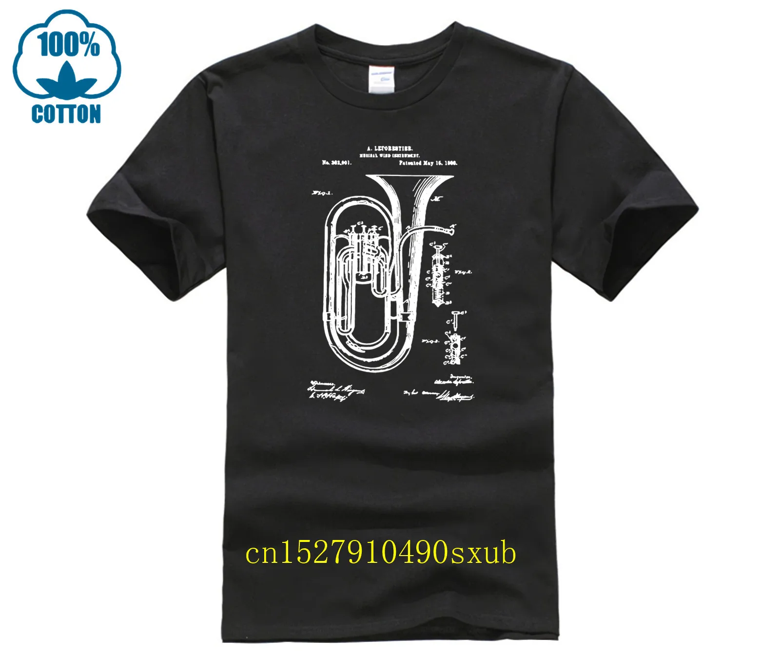 Concerto Tuba Top Tee T Shirt Tuba Player Gift Sousaphone Music Teacher Band Director T Shirt