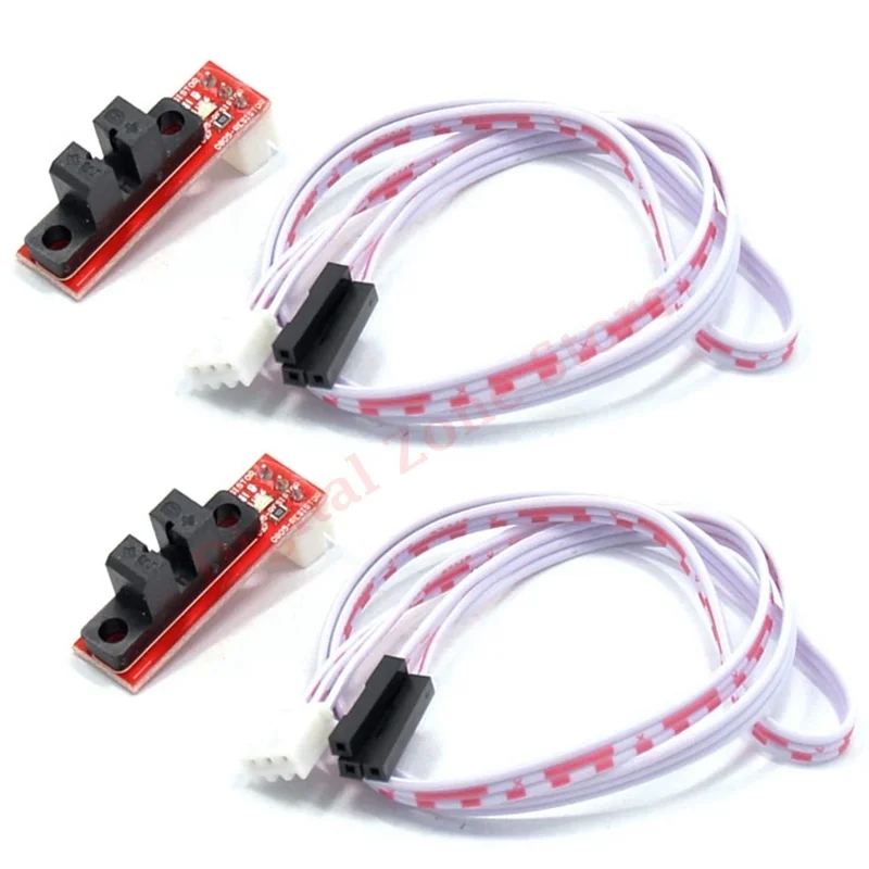 2Pcs 3D Printer Ramps 1.4 Finecorsa Ottico Finecorsa Ottico Con Set Di Cavi A 3 Pin