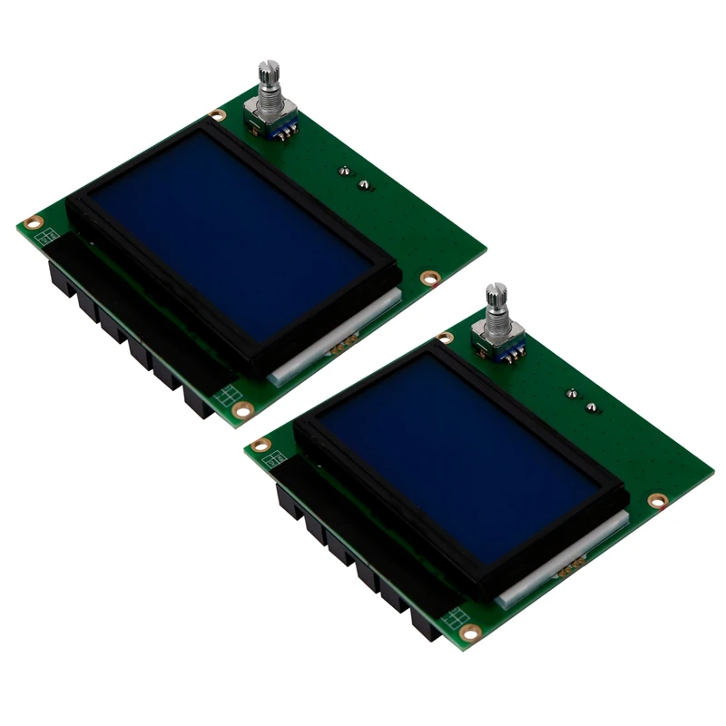 2X Nuovo 1.4 Schermo Della Stampante 3D Display 12864 Lcd Ender-3 Rampe Schermo + Cavo Per Creality Ender-3 Stampante 3D