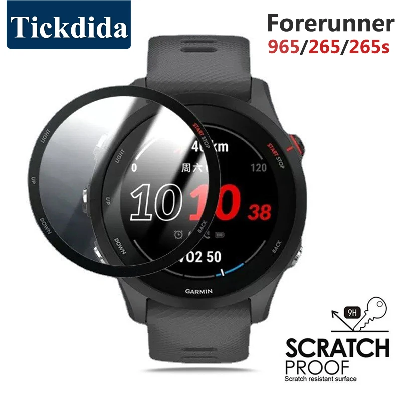 Vetro Temperato Morbido Per Garmin Forerunner 965 265 265S Pellicola Proteggi Schermo Per Forerunner 265S 265