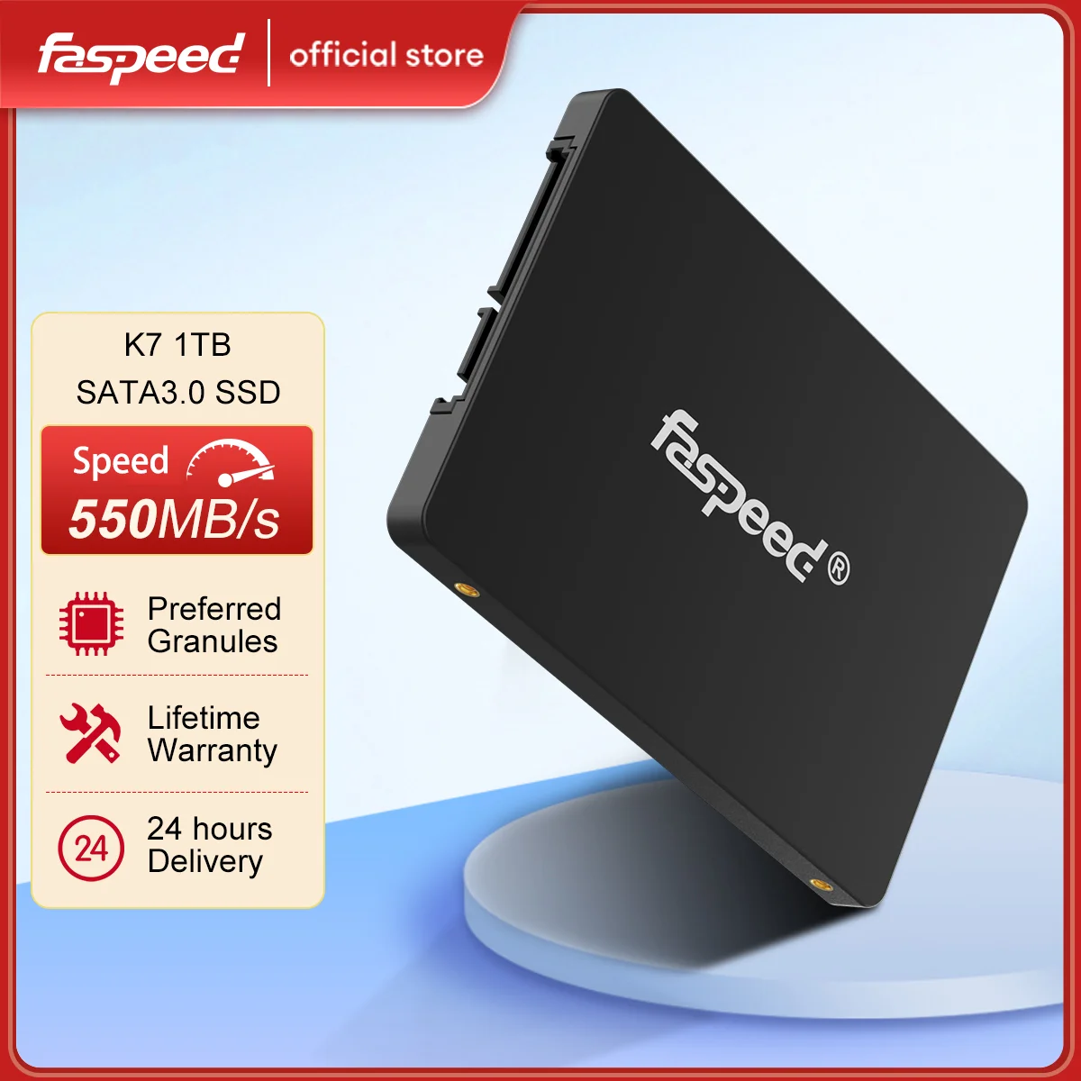 Faspeed 2.5 "Sataiii Ssd 1 Tb 2Tb Solid State Drive 2.5 Sata3 Hdd 128Gb 256Gb 512Gb 1 Tb Hard Disk Interno Per Pc Desktop Laptop