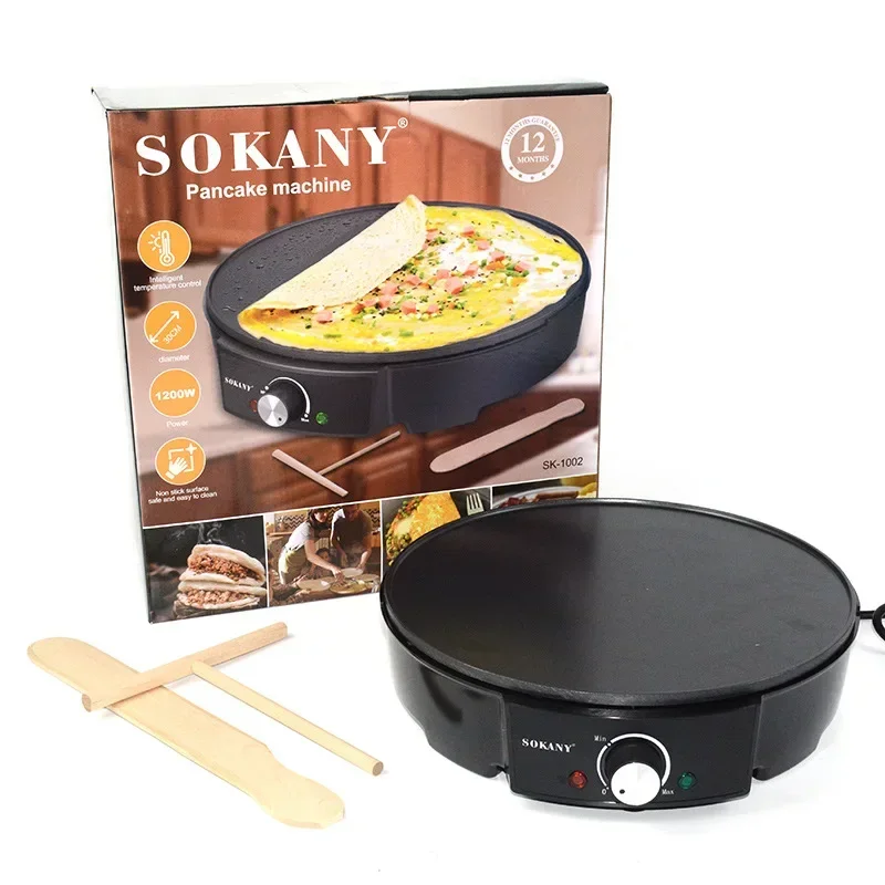 Houselin Electric Crepe Maker, Cook Area Da 12 Pollici Cucina Roti Maker