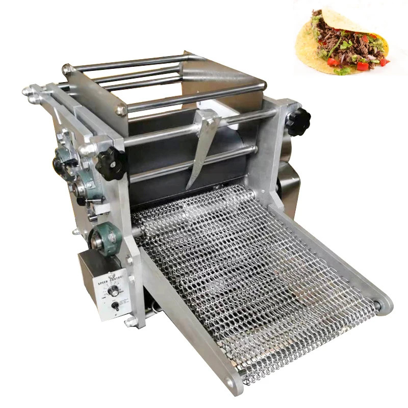 Industria Grano Mais Tortilla Press Making Machine Taco Bread Maker Farina Villamex Roti Chapati Make Machines