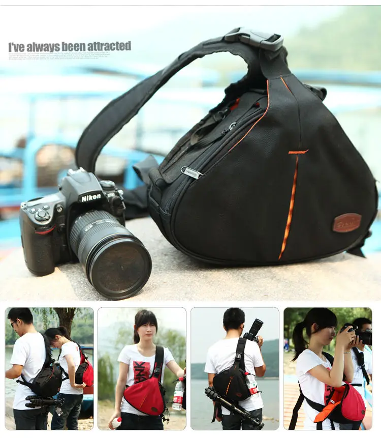 Portable Photo Camera Bag Custodia Per Canon Eos Nikon Sony Una Fuji Olympus Pentax Disegno Speciale