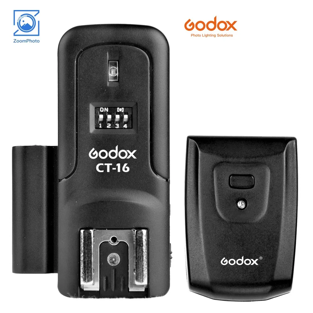 Godox Ct-16 Set Di Trigger Flash Per Fotocamera Trigger Per Fotocamera 16 Canali Per Canon Nikon Pentax Olympus