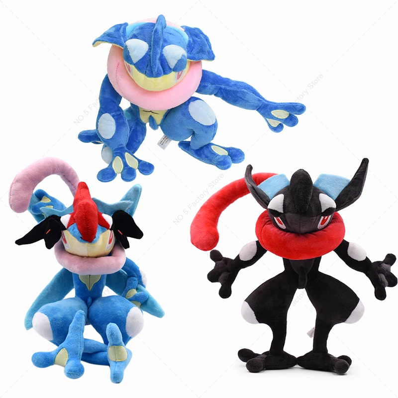 12 "Grande Bambola Di Peluche Greninja Pokemon Shiny Greninja Peluche All Star Collection Quality Cartoon Peluche Per Bambini