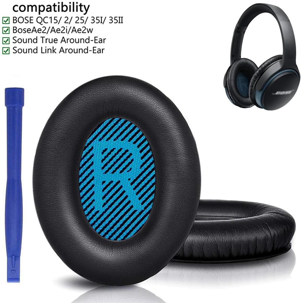 Cuscinetti Auricolari Di Ricambio Cuscino Per Bose Qc35 Quietcomfort Qc2 Qc15 Qc25 Soundlink Soundtrue Ae2 Ae2I Ae2W Cuffie
