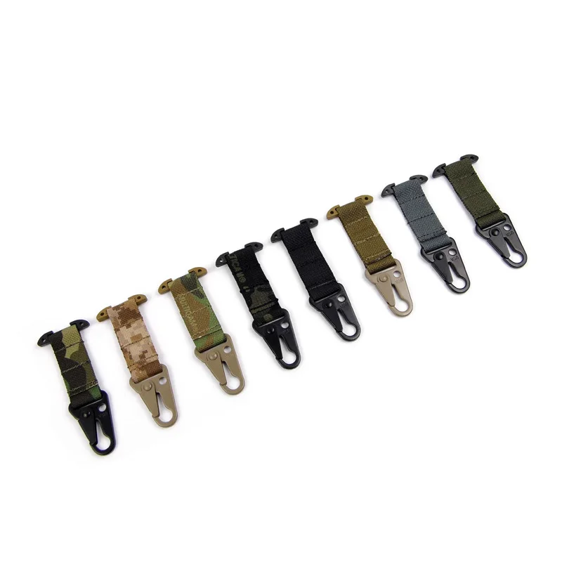 Tactical Raiders T Mount Gilet Da Cintura Molle Guanti Appendiabiti Utility Moschettone Woodland Tr041