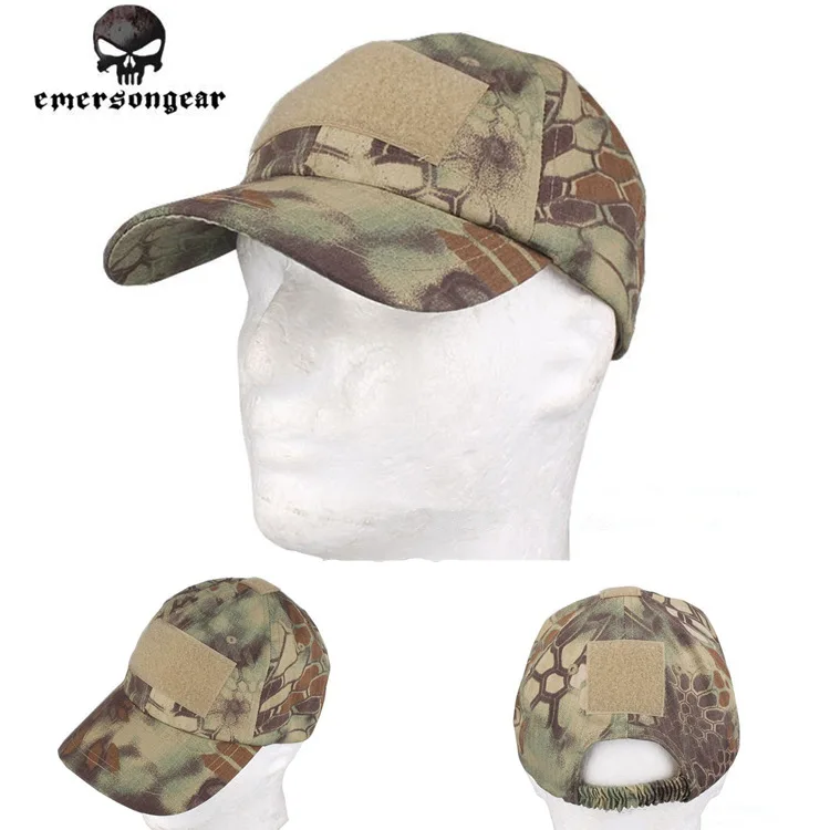 Emerson Baseball Cap Sport Tattico Militare Esercito Cap Anti-Raschiare Griglia Tessuto Kryptek Mandrake 8736