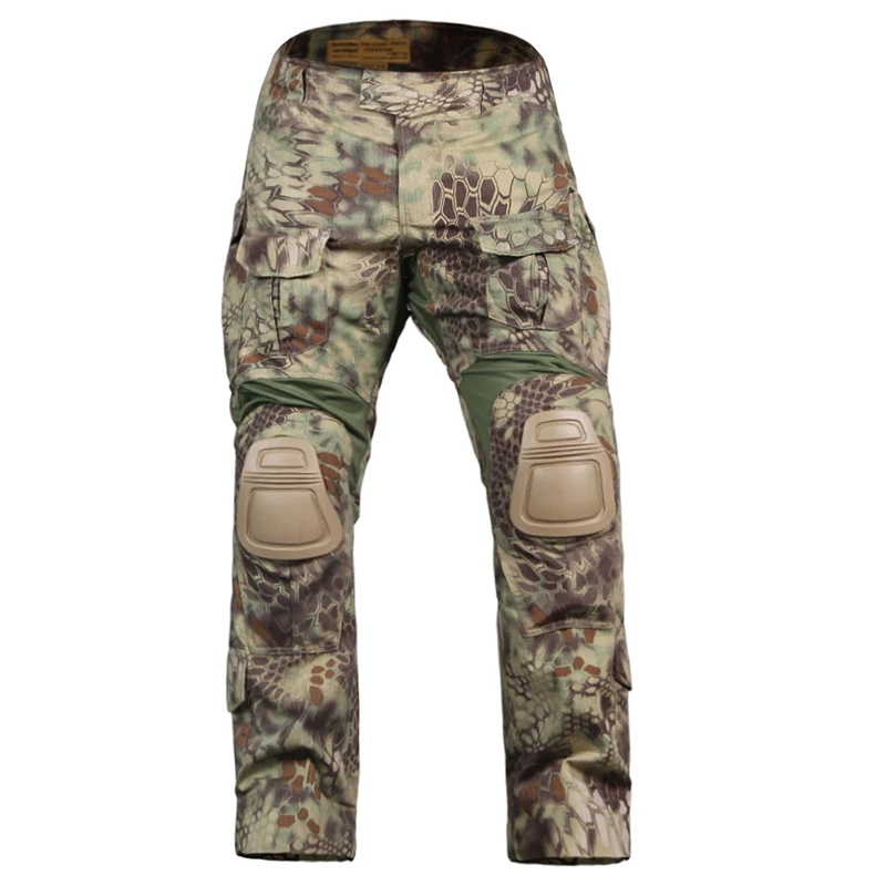 Kryptek Mandrake Emerson G3 Tactical Bdu G3 Combattimento Pantaloni Emerson Esercito Militare Pantaloni Con Knee Pad Em7046