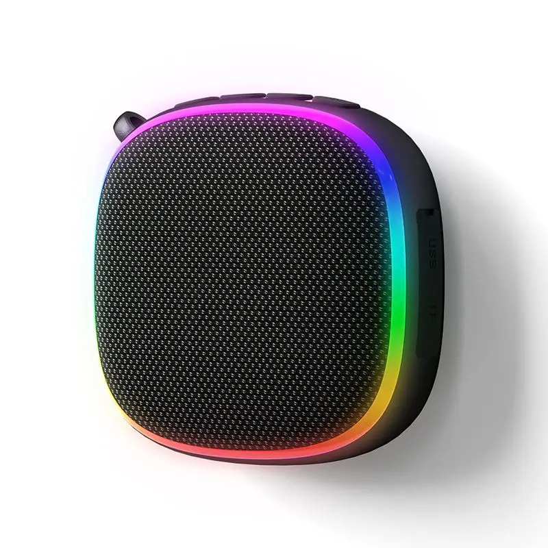Ebs-309 5 W Bluetooth5.3 Altoparlante Portatile 360 ° Stereo Surround Sound Rich Bass Ipx5 Impermeabile Led Light 1000Mah Batteria
