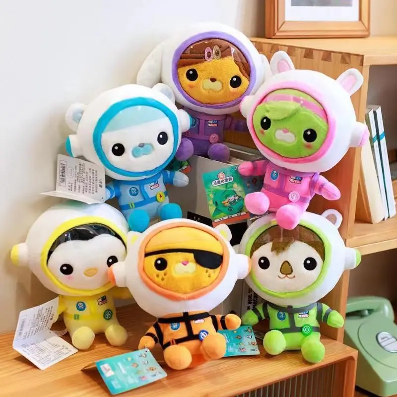 22Cm Original Octonauts Peluche Barnacle Peso Pinguino Shellington Dashi Anime Peluche Farcito Festa Bambini Compleanno Regalo Di Natale