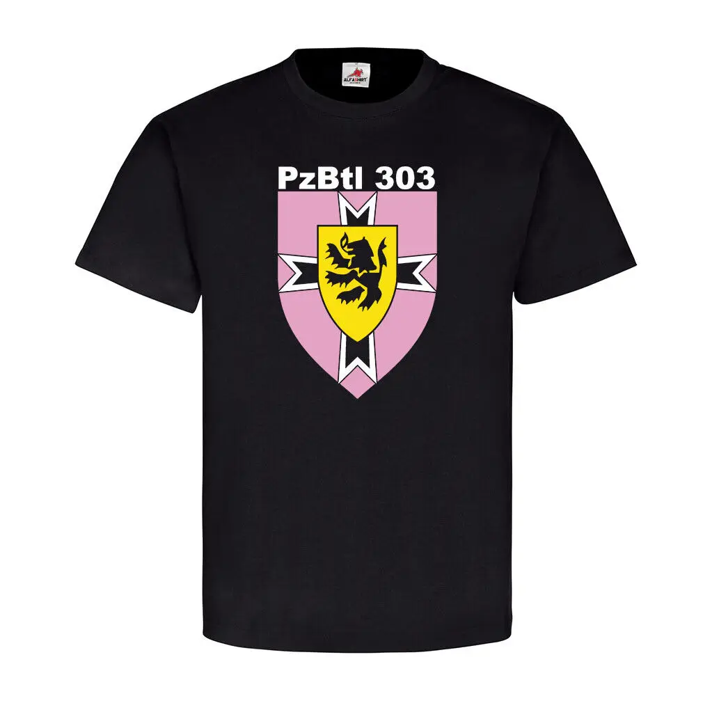 4 Tank Battalion 303 Type2 Pzbtl Tank Battalion Bw M47 Patton T-Shirt #16014
