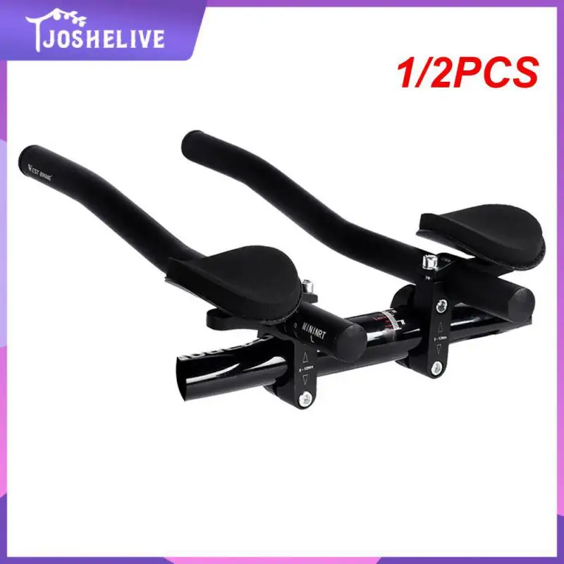1/2 Pz Resto Tt Manubrio Clip Su Aero Bar Manubrio Estensione Triathlon Aerobars Tri Bar Mtb Bici Da Strada Ciclismo Resto