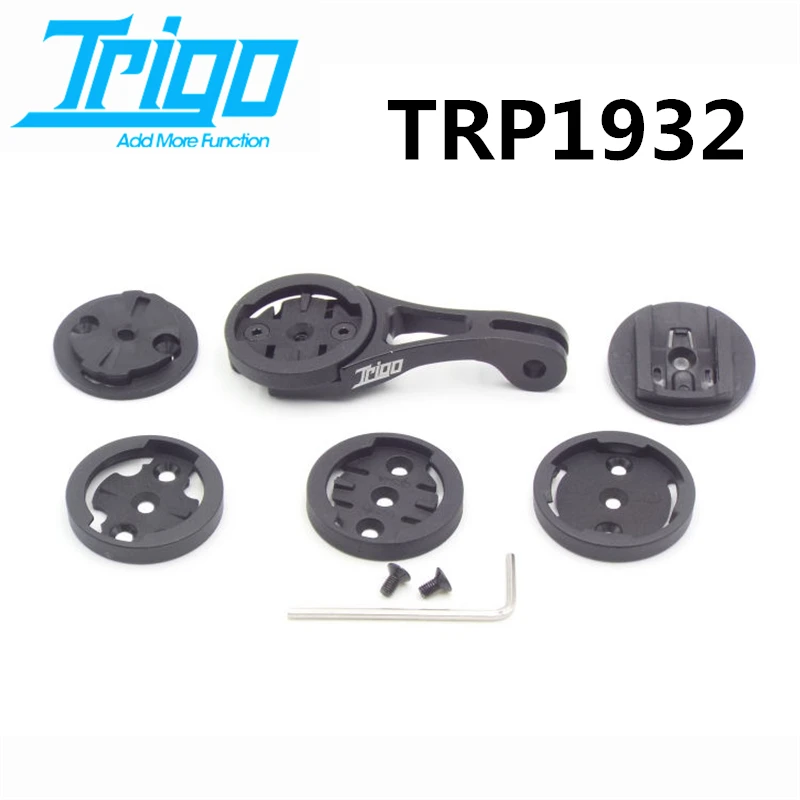 Trigo Trp1932 Attacco Anteriore Per Stelo Bici Supporto Per Computer Bicicletta Gopro/Supporti Leggeri Per Garmin/Bryton/Giant/Cateye/Wahoo