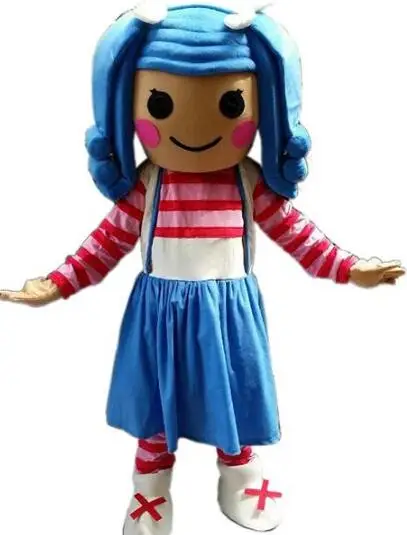 Best Laloopsy Girl Mascot Costume Christmas Fancy Dress Halloween Mascot Costume Free Ship