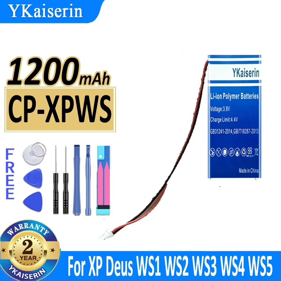 Batteria Ykaiserin 1200Mah Cp-Xpws Cpxpws Per Batterie Digitali Xp Deus Ws1 Ws2 Ws3 Ws4 Ws5