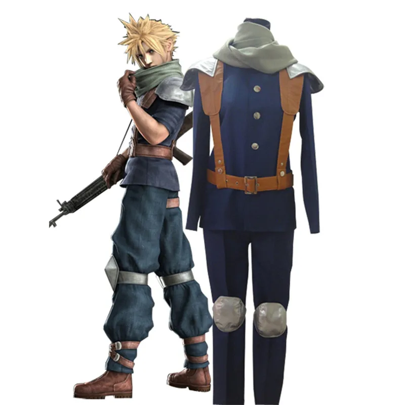 Final Fantasy Vii Crisis Core Cloud Strife Cosplay Costume