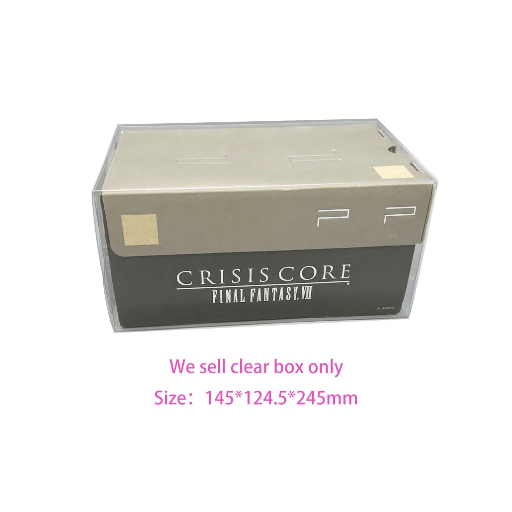 Cover Protettiva Trasparente Per Animali Domestici Per Psp 2000 Final Fantasy 7 Crisis Core Limited Edition Game Storage Display Box