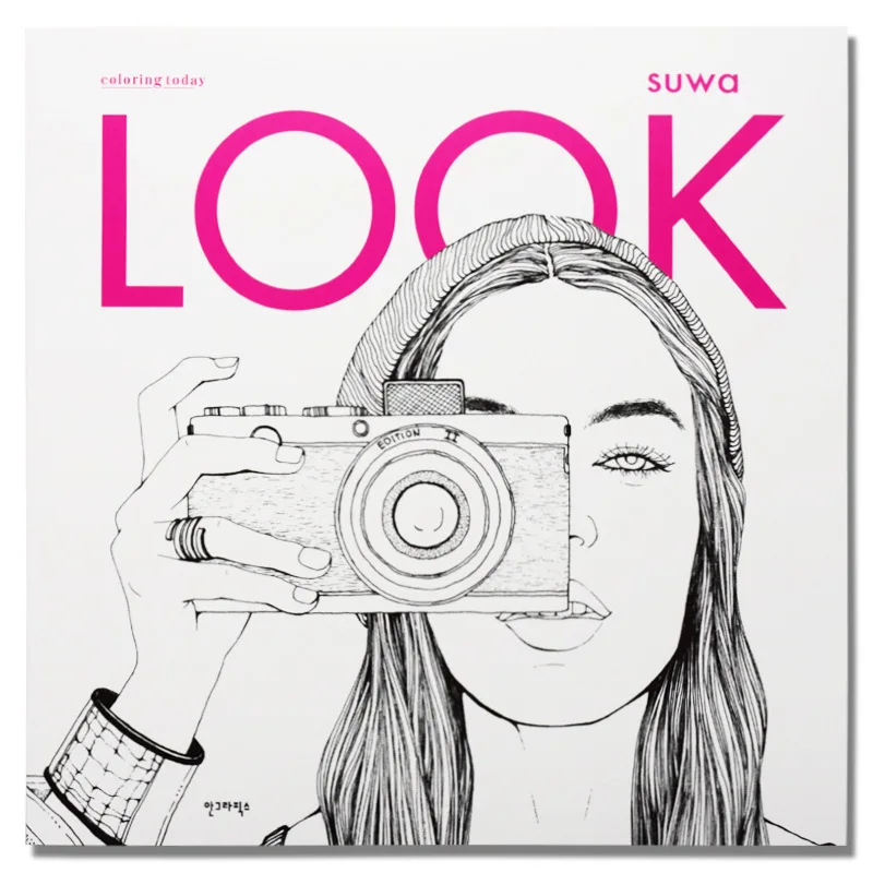 96 Pagine Moda Look Libri Da Colorare Per Bambini Adulti Ragazze Antistress Arte Disegno Pittura Giardino Segreto Libro Da Colorare Libros