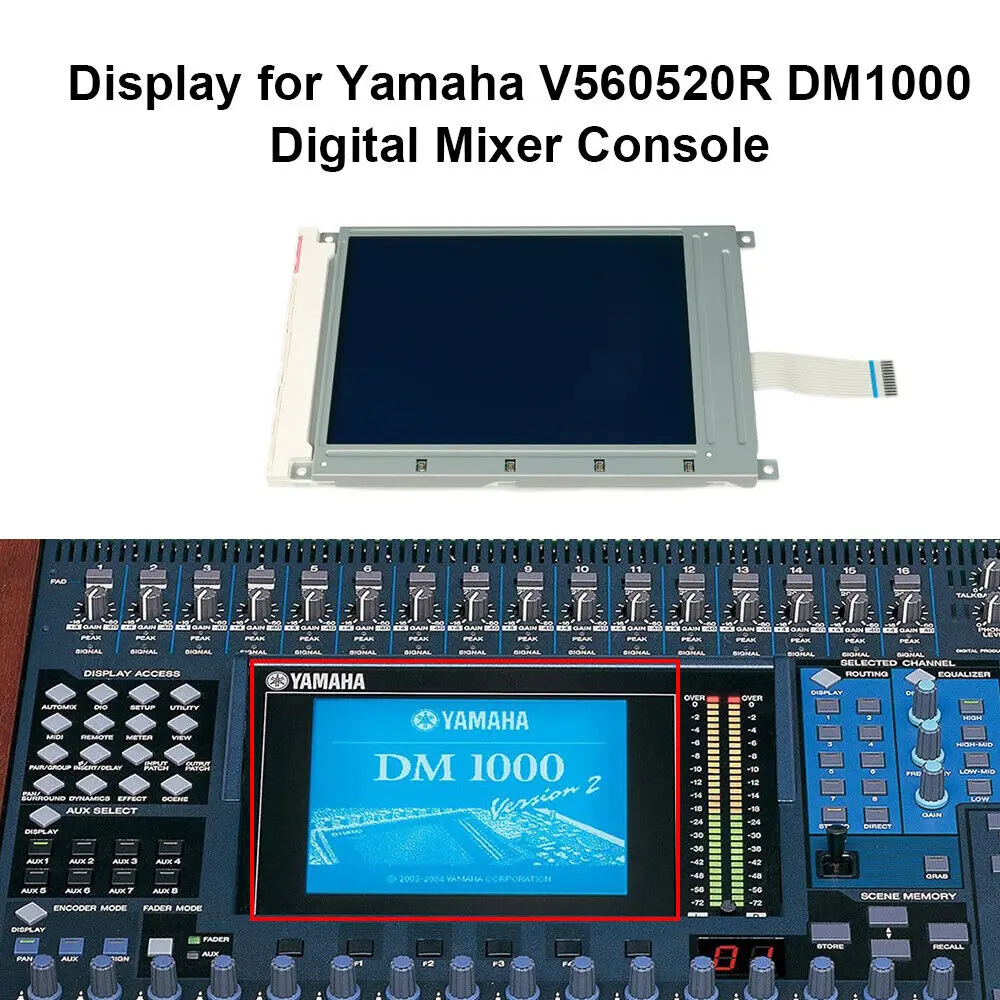 Display Per Console Mixer Digitale Yamaha V560520R Dm1000