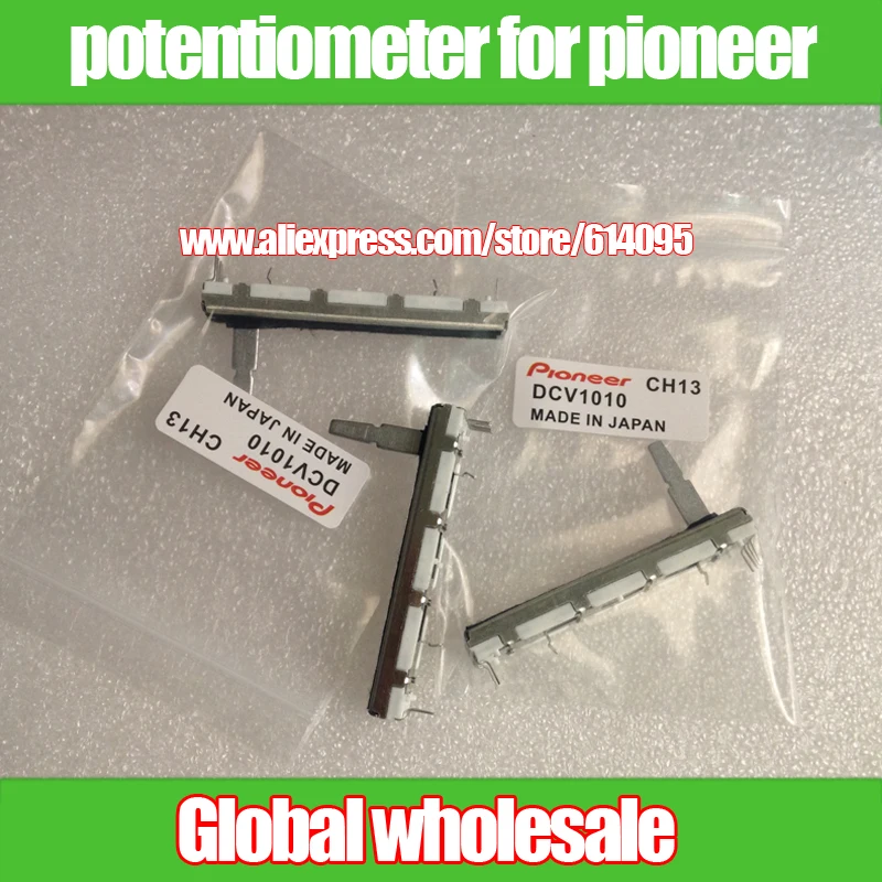 3 Pz Per Pioneer Dj Mixer Pioneer Djm600 Putter Fader / 600 Volume Fader Resistenza Potenziometro