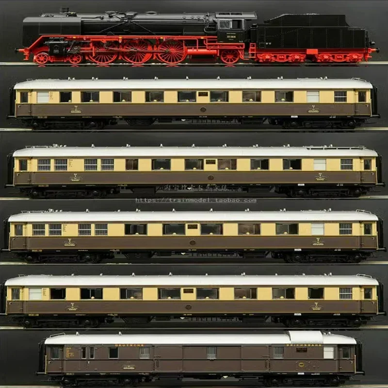 Ho Brawa Steam Train Model 1/87 50681 Golden Rhine Set Versione Dc Free Brawa Zaino Steam Train Model Toy Gift