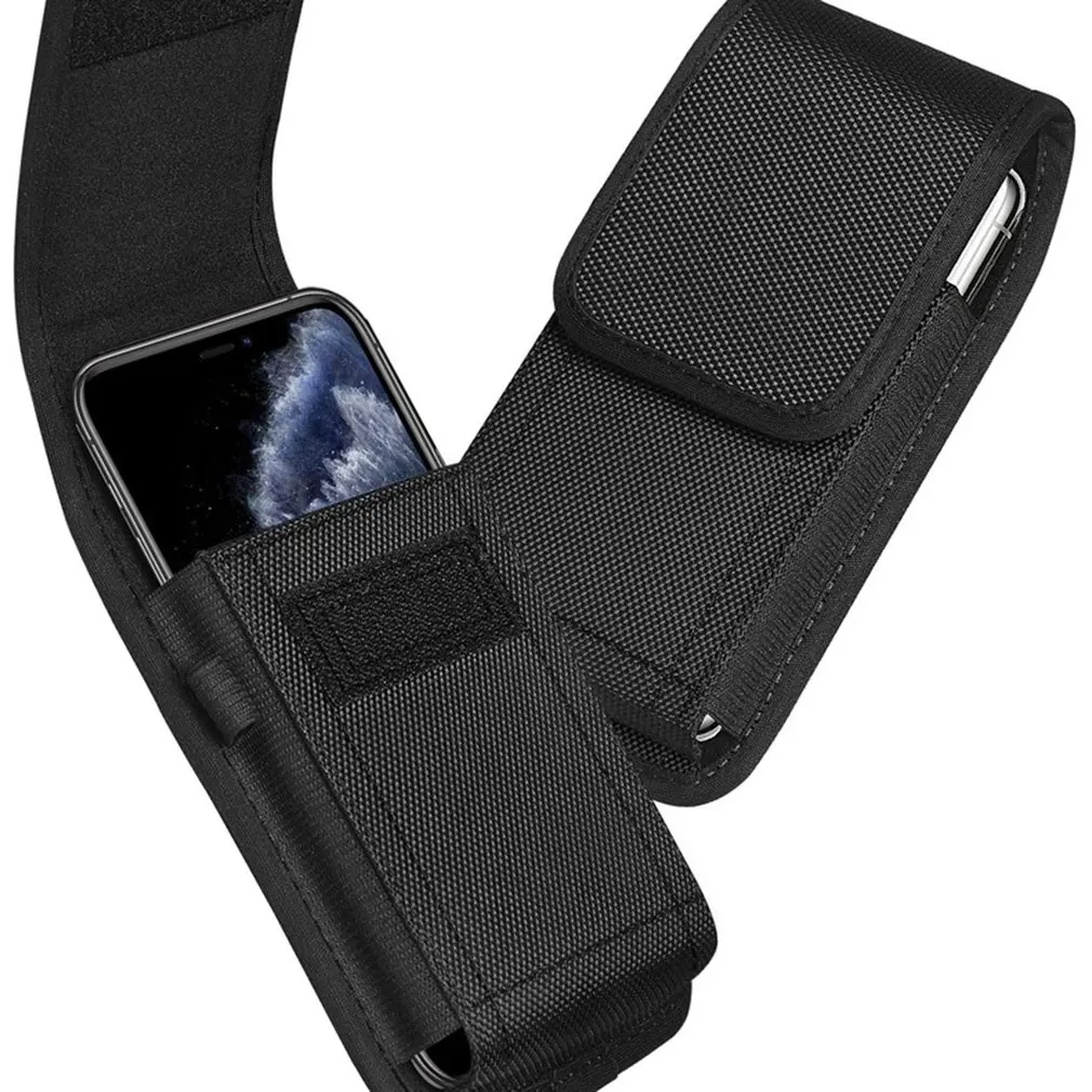 Marsupio Per Cellulare Marsupio Da 13.5-17 Cm Per Iphone Samsung Huawei Hook Hoop Holster Custodia Per Telefono Custodia Per Marsupio